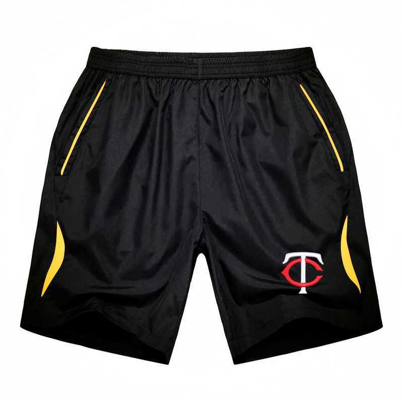 Men's Minnesota Twins Black Gold Stripe MLB Shorts,We sell and wholesale Men's Minnesota Twins Black Gold Stripe MLB Shorts on line form chian!